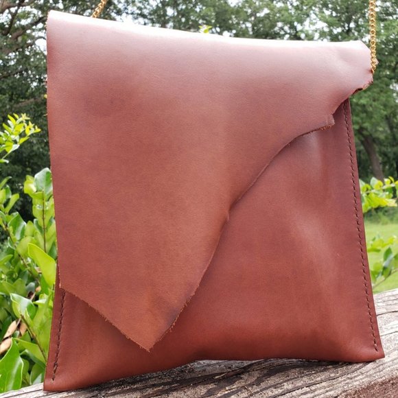 ScapeGrace Designs Brown Leather Handbag - Picture 2 of 2